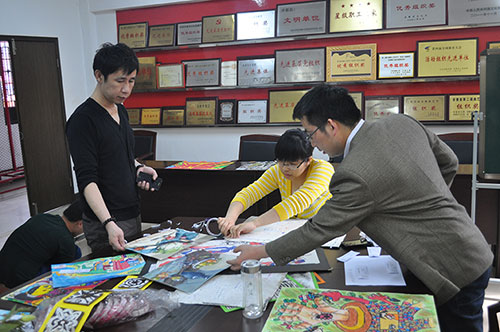 我館認真組織參加全省少兒書畫大賽