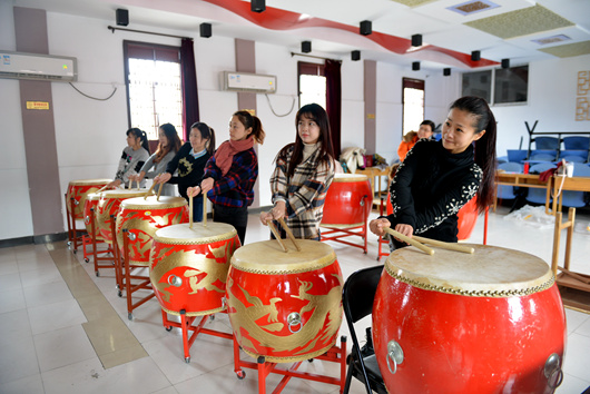 合肥市文化館成立首支“群文女子鼓樂團(tuán)”