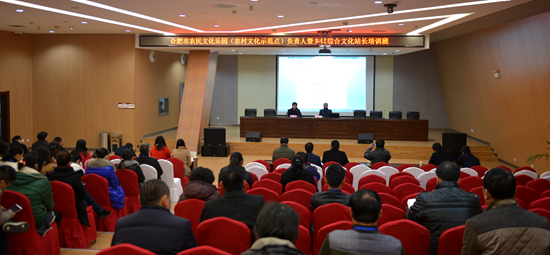 合肥市舉辦農(nóng)民文化樂(lè)園暨鄉(xiāng)鎮(zhèn)綜合文化站長(zhǎng)培訓(xùn)班