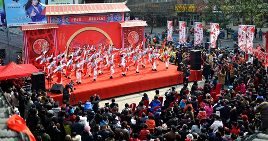合肥市第二十三屆新春文化廟會(huì)啟動(dòng)