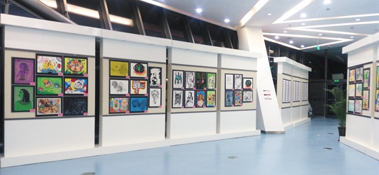 合肥市少兒書(shū)畫(huà)大賽作品開(kāi)展