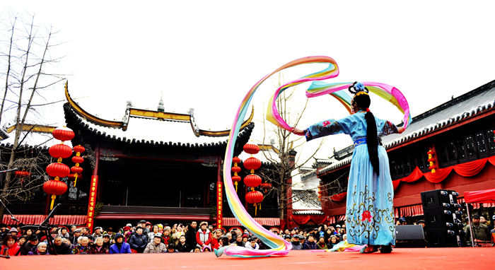 廟會(huì)上演“梨園風(fēng)采”京劇專場