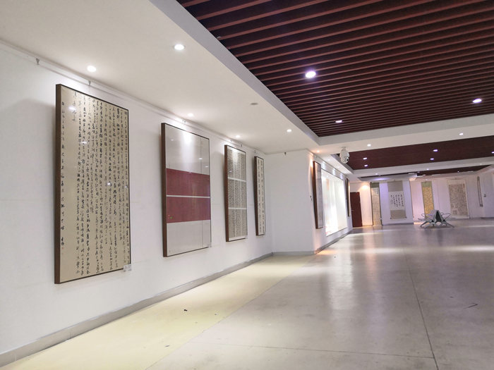合肥市美術(shù)書法攝影作品展書法專場(chǎng)開展