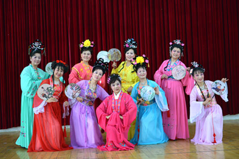 經(jīng)開區(qū)芙蓉社區(qū)舉辦群眾納涼文藝匯演