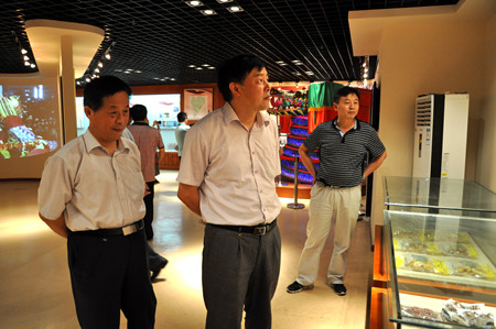 市委宣傳部調(diào)研組來肥東調(diào)研