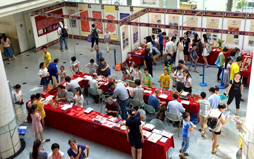 合肥市舉辦“非遺結(jié)業(yè)作品匯報展”