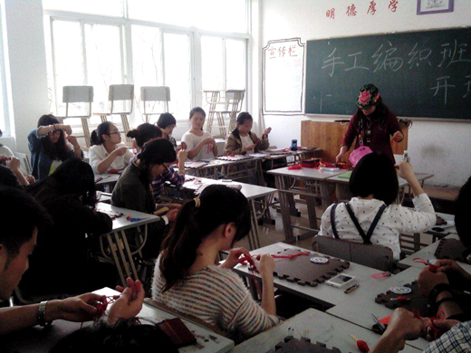 非遺技藝走進大學(xué)課堂